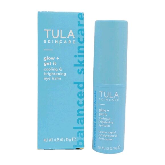 Tula Skincare Cooling & Brightening Eye Balm Glow & Get It - 10g - Picture 1 of 5